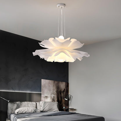 Softfold White Acrylic Pendant
