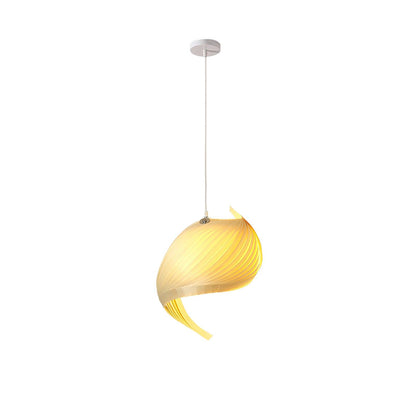 Spiravelle Wood Shell Multi-Light Pendant