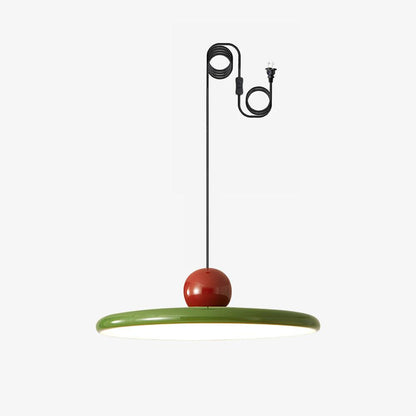 Splaytone Red Green Beige LED Swag Pendant
