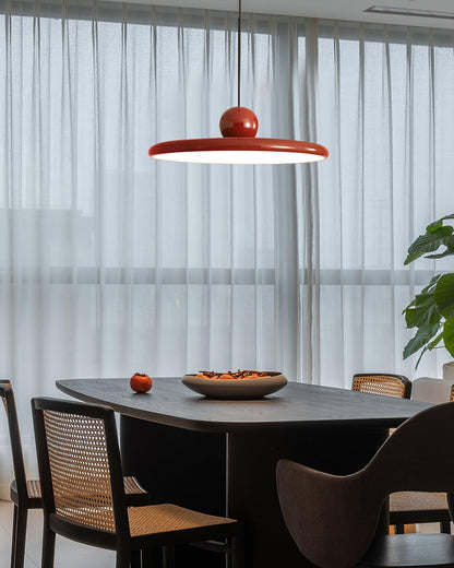 Splaytone Red Green Beige LED Swag Pendant