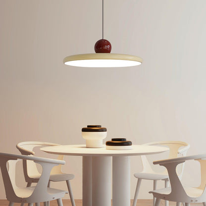 Splaytone Red Green Beige LED Swag Pendant