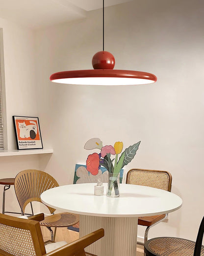 Splaytone Red Green Beige LED Swag Pendant