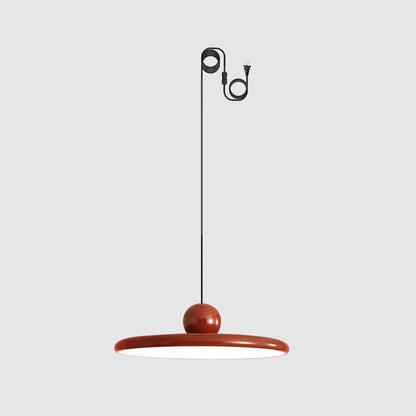 Splaytone Red Green Beige LED Swag Pendant