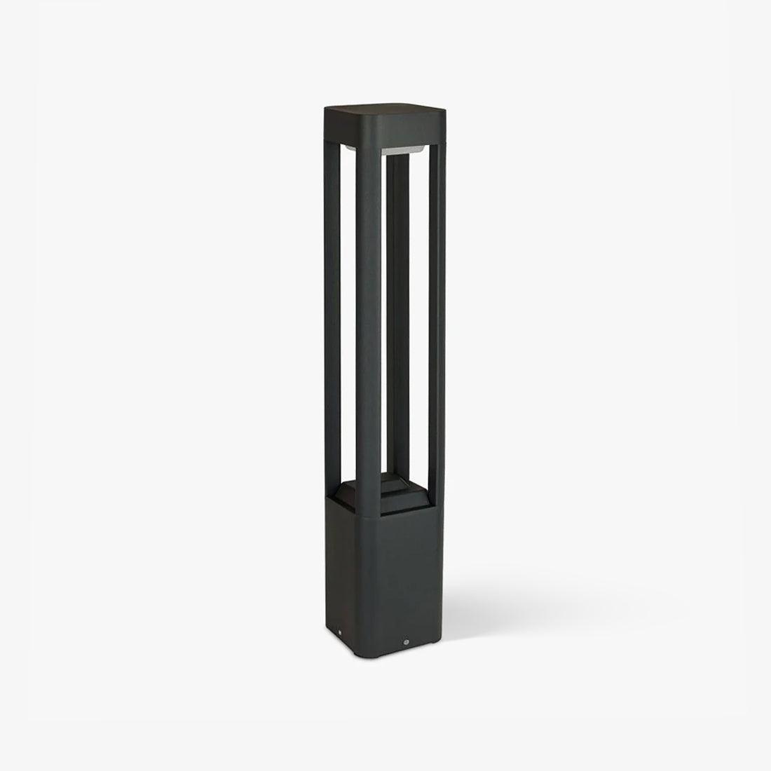 Stanchion Black LED Garden Light