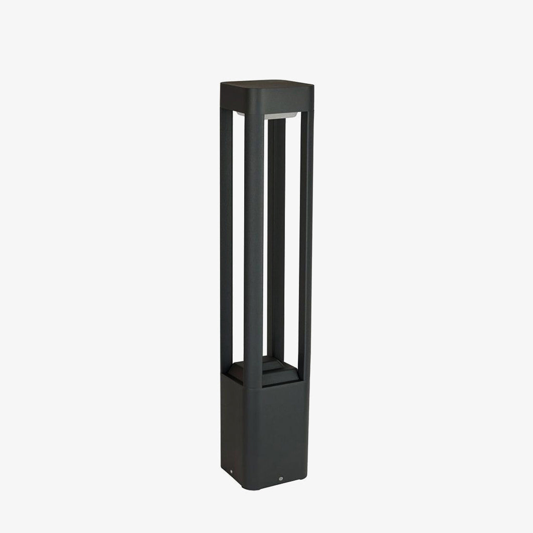 Stanchion Black LED Garden Light