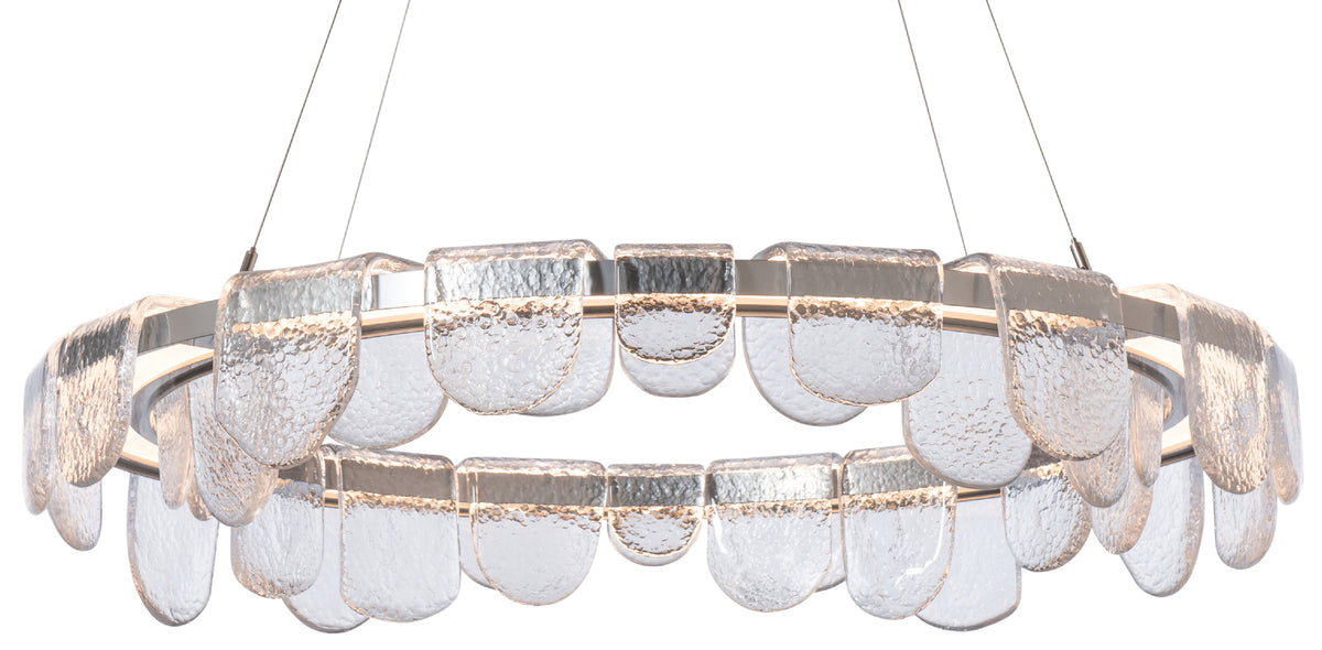 Sterling Riverglass LED Chandelier