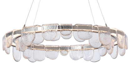 Sterling Riverglass LED Chandelier