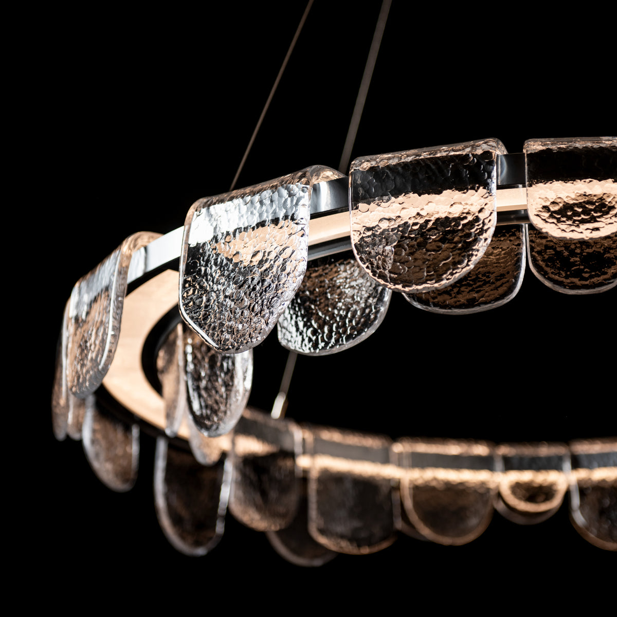 Sterling Riverglass LED Chandelier