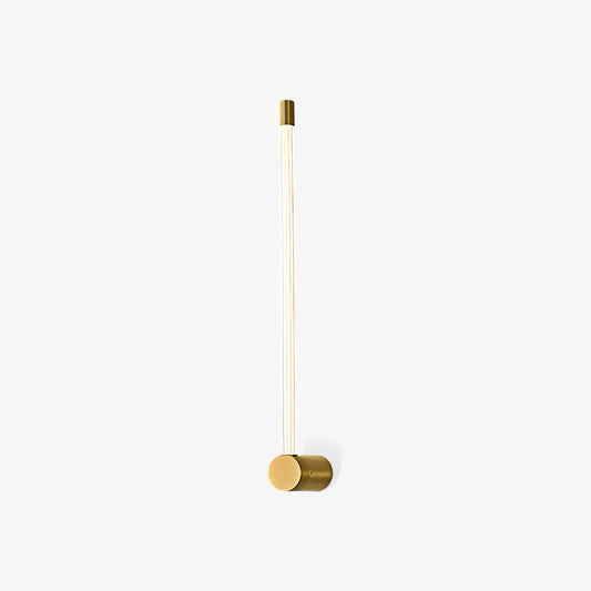 Strake Black Brass LED Wall Light