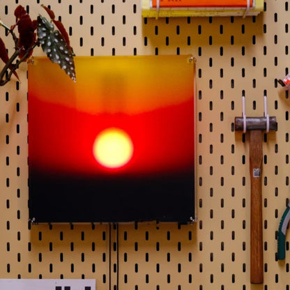 Sunset Glow Creative Wall Lamp
