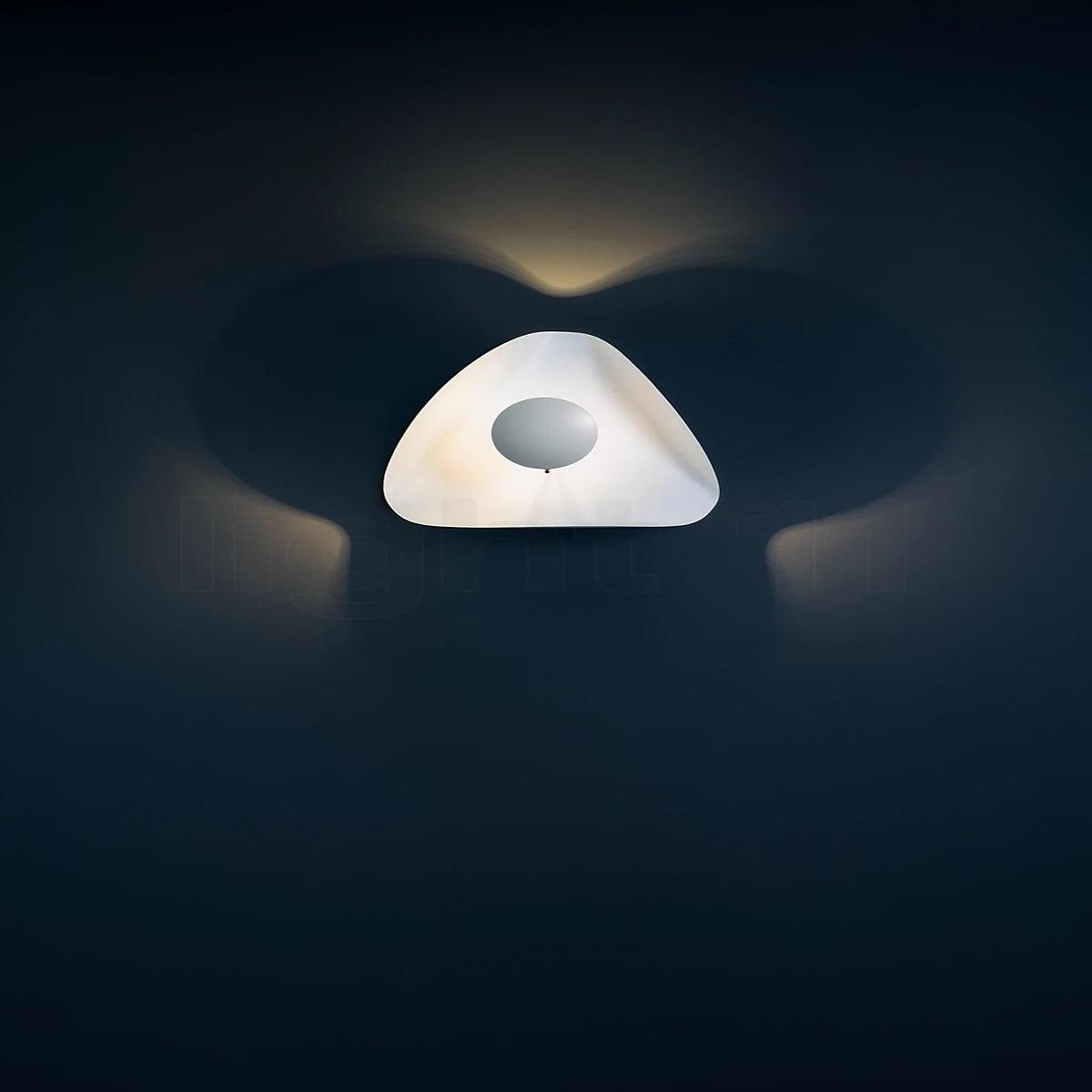Swept Plate Multi-Finish LED Ceiling Light