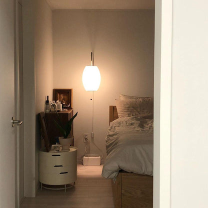 Swivelpod Chrome Walnut Wall Sconce