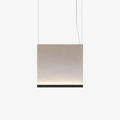 Textilefall Black White LED Pendant