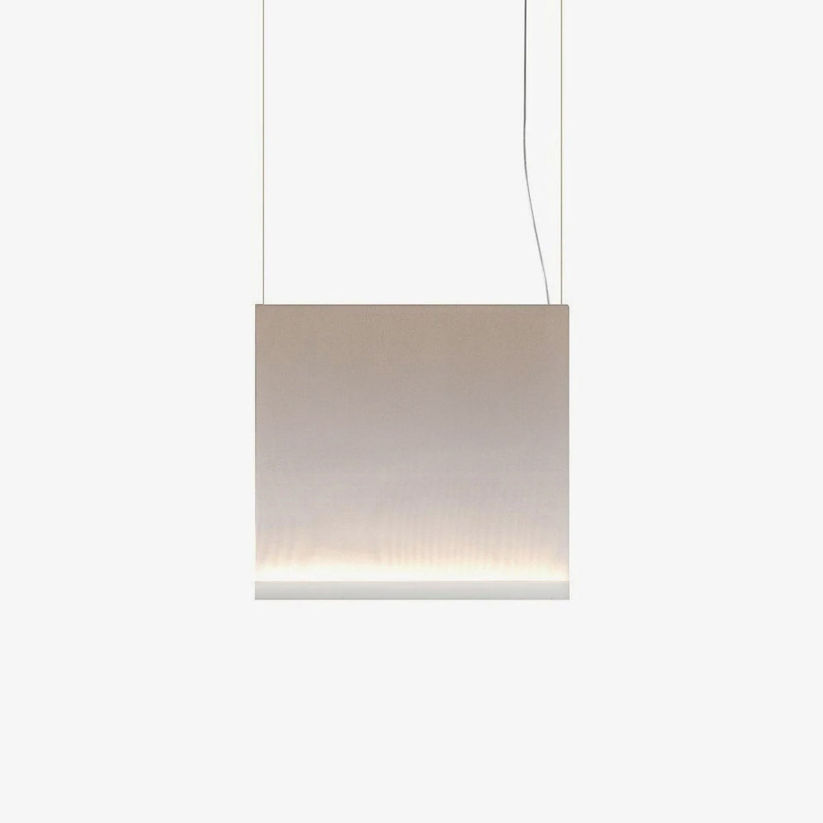 Textilefall Black White LED Pendant