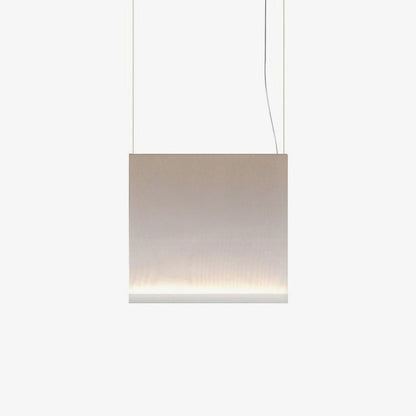 Textilefall Black White LED Pendant