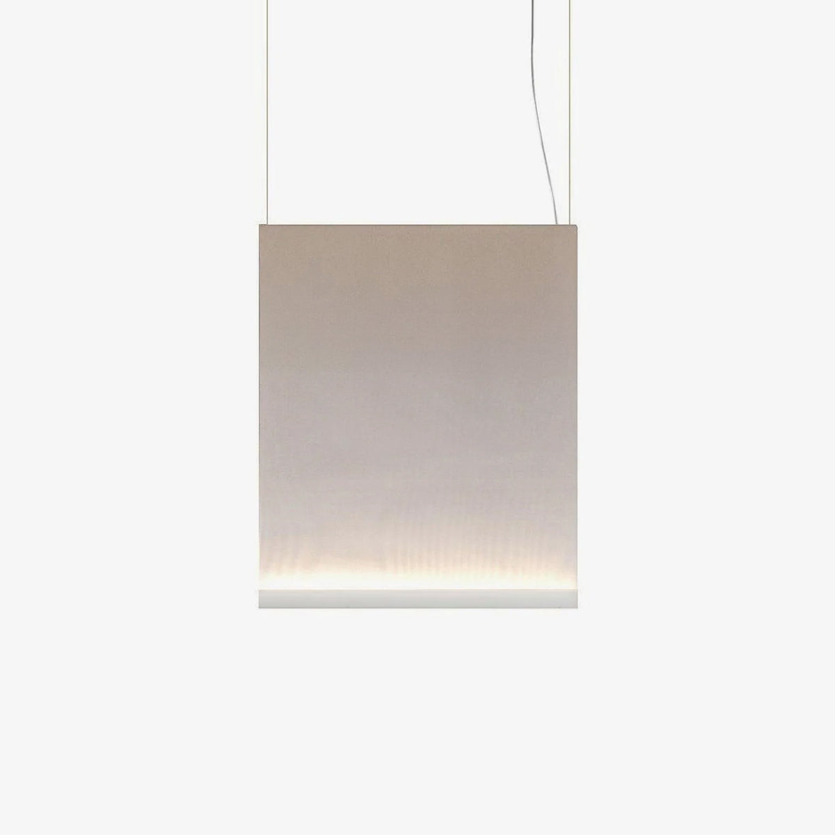 Textilefall Black White LED Pendant