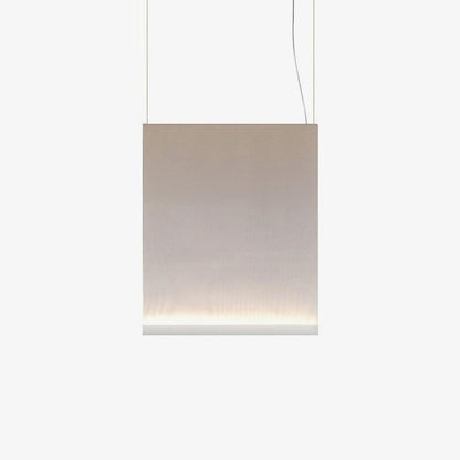 Textilefall Black White LED Pendant