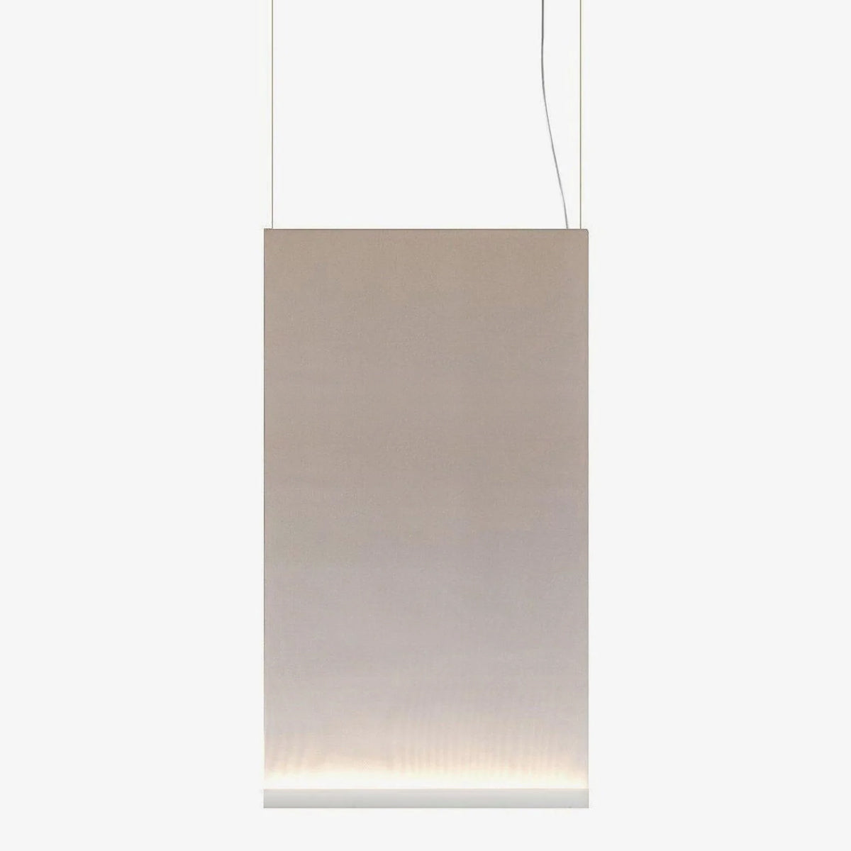 Textilefall Black White LED Pendant