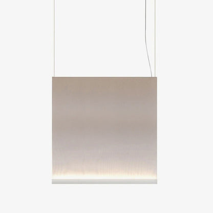 Textilefall Black White LED Pendant