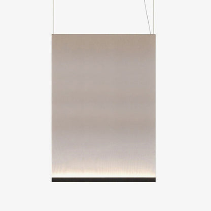 Textilefall Black White LED Pendant