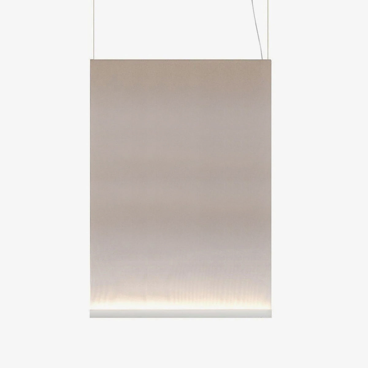 Textilefall Black White LED Pendant