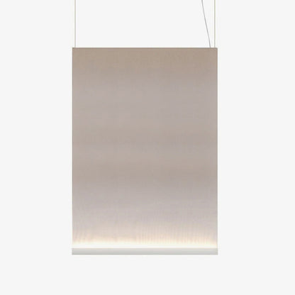 Textilefall Black White LED Pendant