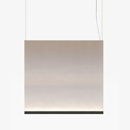 Textilefall Black White LED Pendant