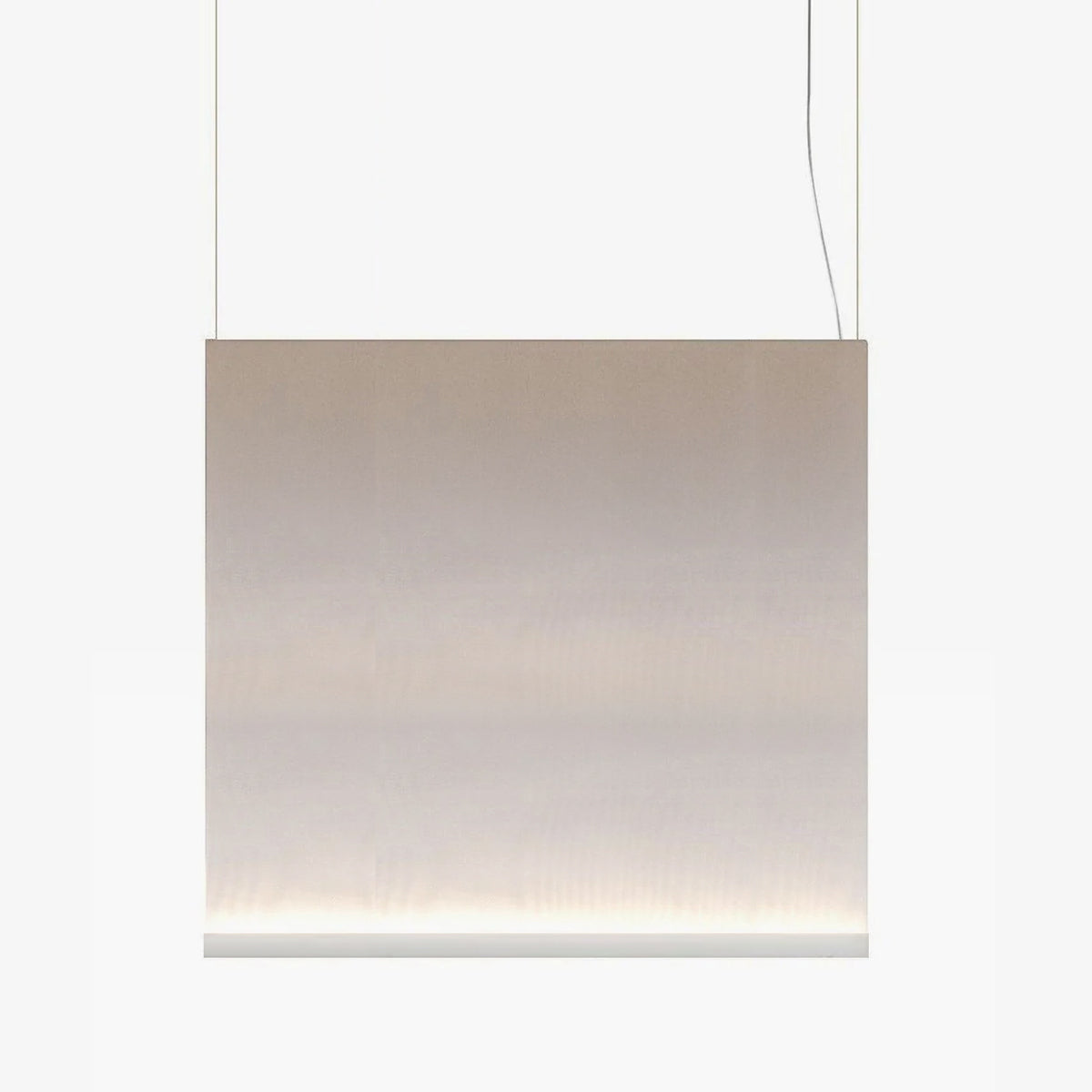 Textilefall Black White LED Pendant