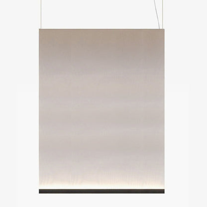 Textilefall Black White LED Pendant