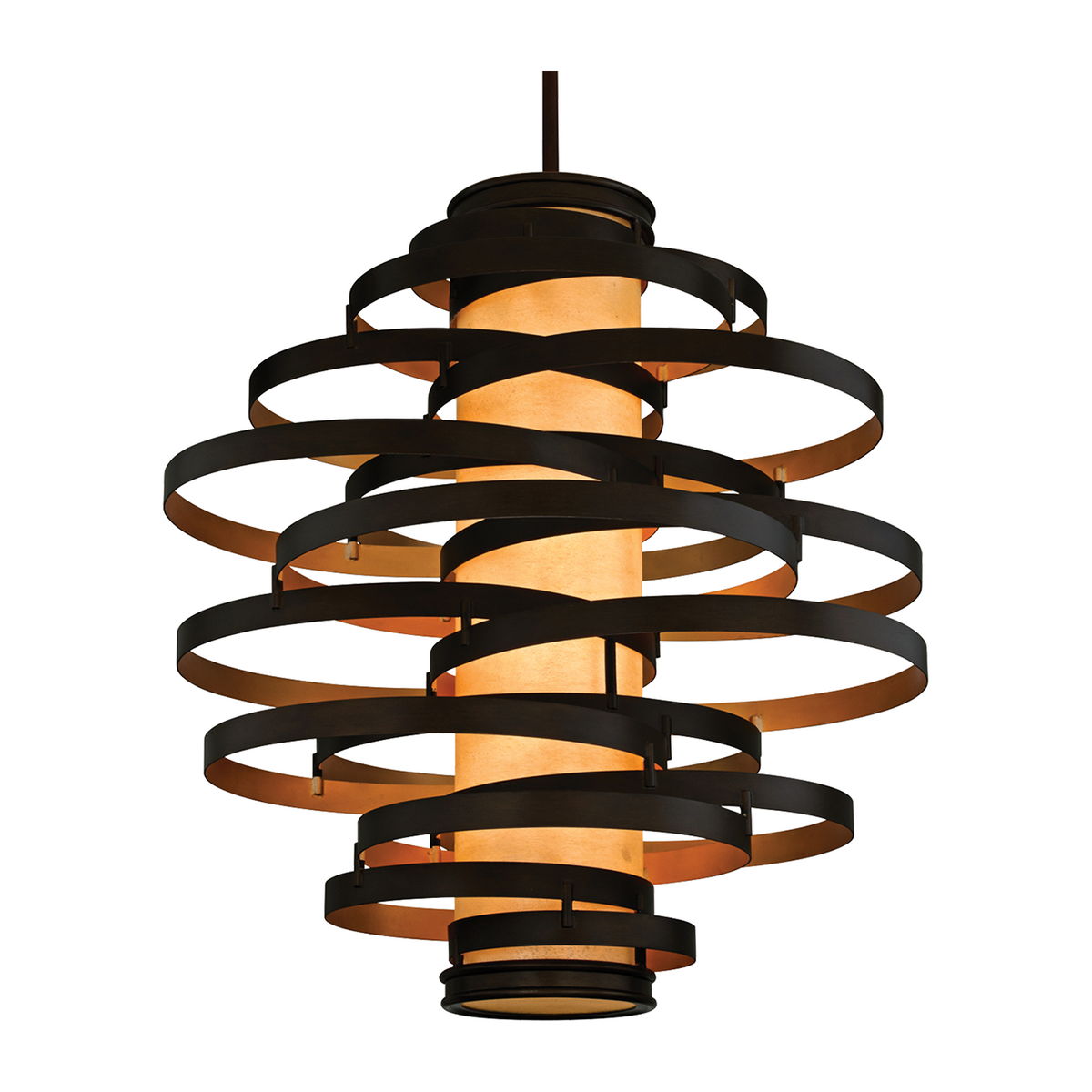 Three-Light Ceiling Chandelier