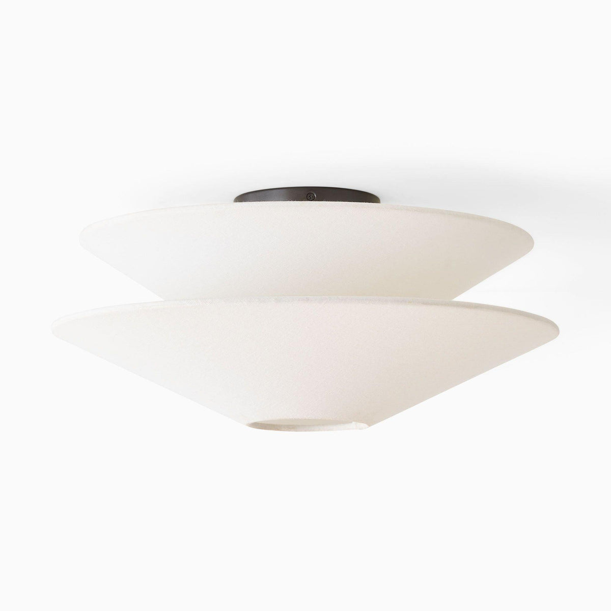 Gull Flushmount Ceiling Light ∅ 19.7″ x H 7.9″ / Dia 50cm x H 20cm / White Ceiling lamp