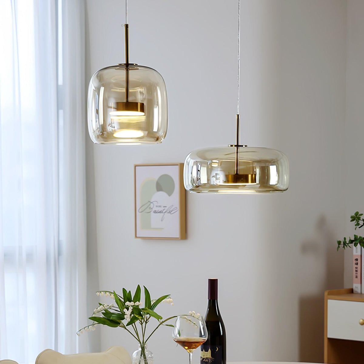 Metro Sphere Glass Pendant Lamp Pendant light