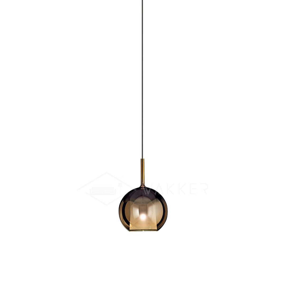 Tinted Reflex Multi-Color Glass Pendant
