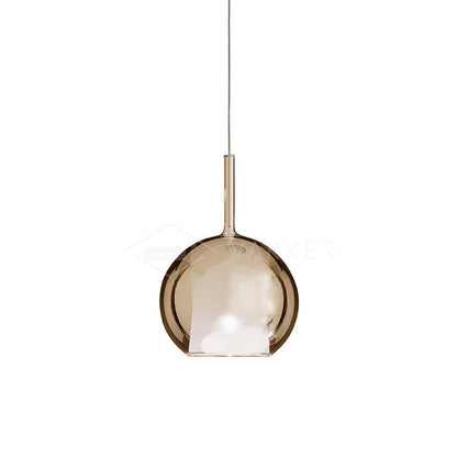 Tinted Reflex Multi-Color Glass Pendant