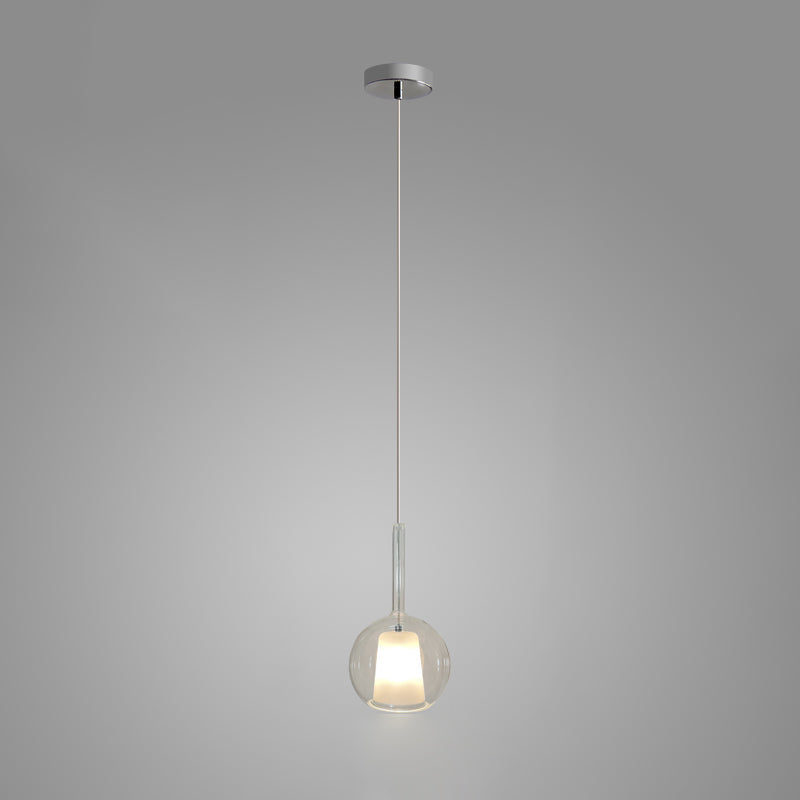 Tinted Reflex Multi-Color Glass Pendant