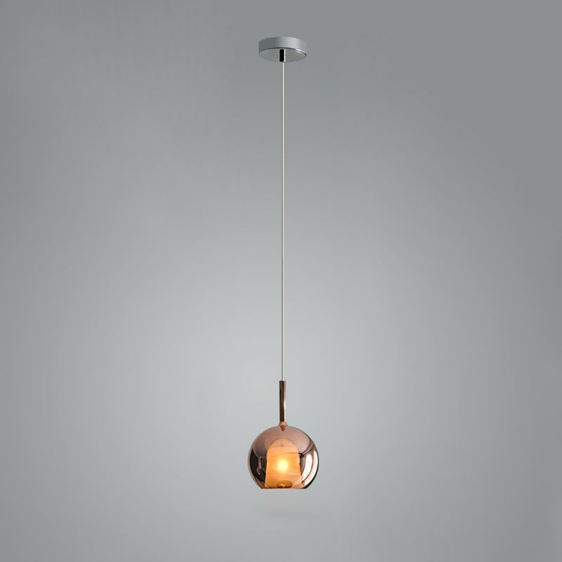 Tinted Reflex Multi-Color Glass Pendant
