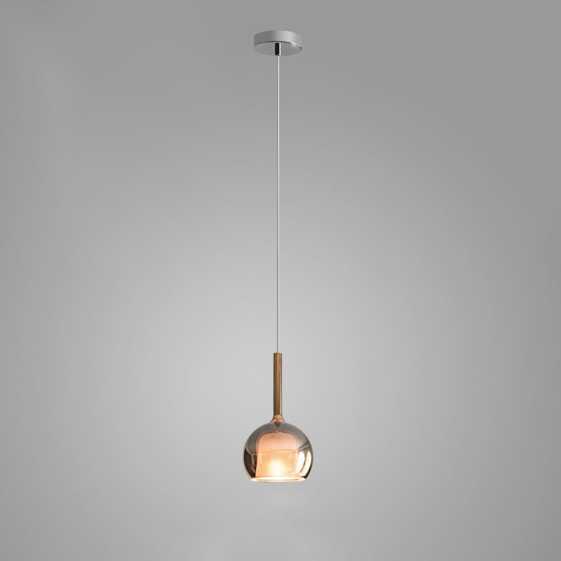Tinted Reflex Multi-Color Glass Pendant