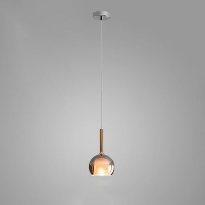 Tinted Reflex Multi-Color Glass Pendant