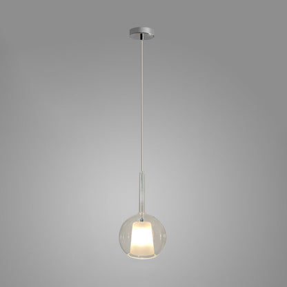 Tinted Reflex Multi-Color Glass Pendant