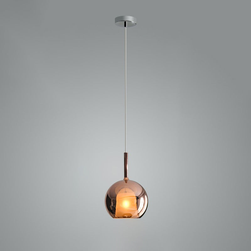 Tinted Reflex Multi-Color Glass Pendant
