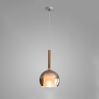 Tinted Reflex Multi-Color Glass Pendant