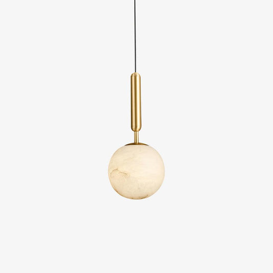Tivaro Brass Alabaster Pendant