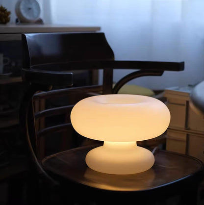 Torusen White Frosted Glass Table Lamp