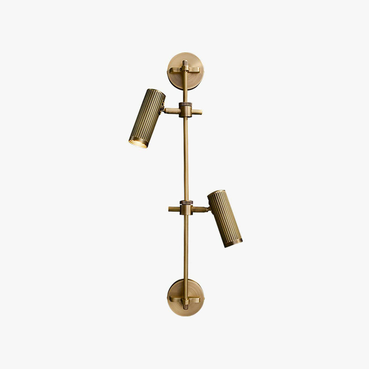 Trackjoint Bronze Adjustable Wall Light