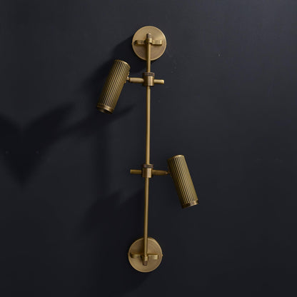 Trackjoint Bronze Adjustable Wall Light