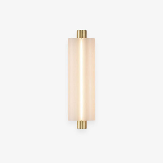 Trifoliate Seam Black Gold LED Wall Sconce