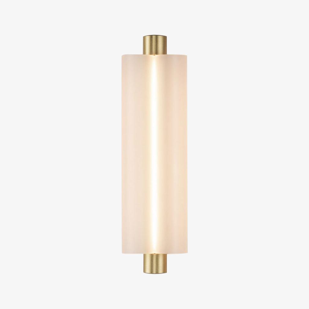 Trifoliate Seam Black Gold LED Wall Sconce