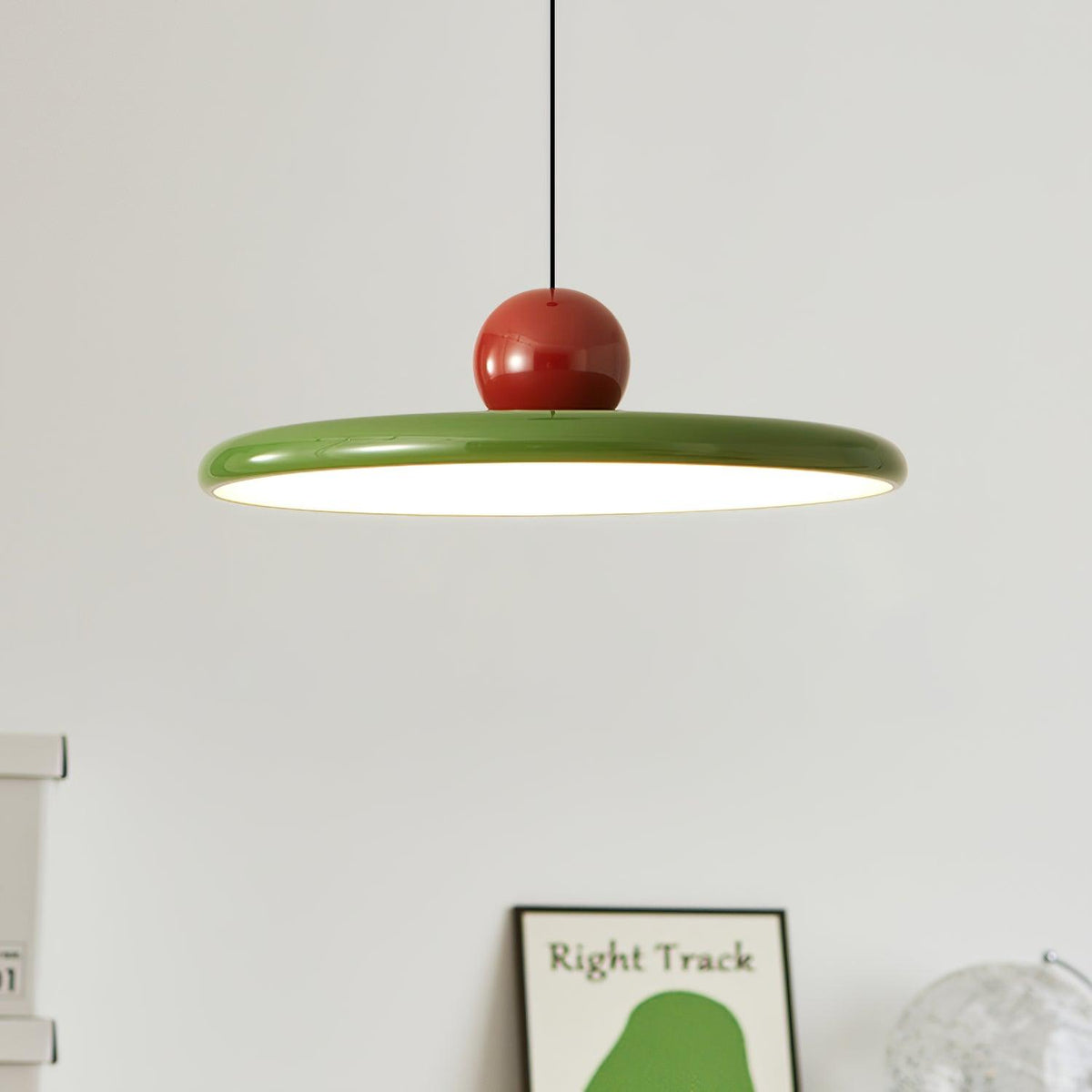 Triple Globe Nickel Gold Multi-Light Pendant