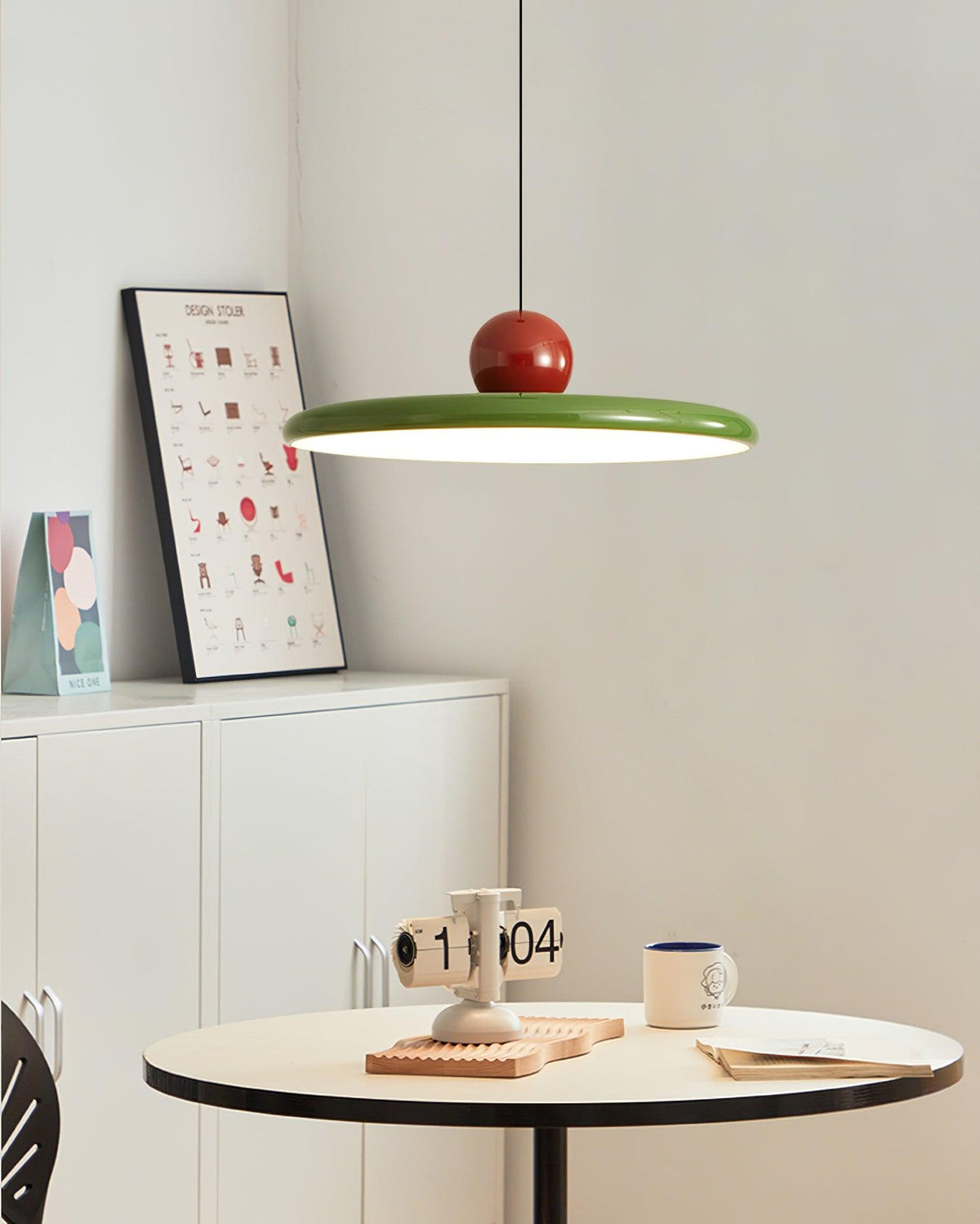 Triple Globe Nickel Gold Multi-Light Pendant