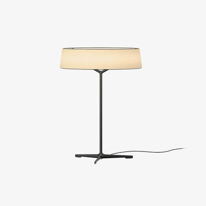 Tripod Lantern Black Grey LED Table Lamp